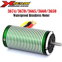 X-Team 3674 3670 3665 3660 3650 Waterproof Brushless Motor for 1/8 1/10 2S 3S RC Car Drift Racing Off-Road Boat RC Parts