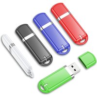 Colorful USB Flash Drive 64GB Plastic Box Pen Drive 32GB Creative Business Gifts Memory Stick 128GB 16GB 8GB 4GB 128MB Pendrive