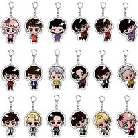 New Japanese Boy Group Snow Men Character Daisuke Sato Ren Megiro Kensho Iwamoto Accessories Backpack Hanging Pendant Fans Gifts