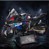 1:8 Motorcycle Building Block Toy Model, Mechanical Motorcycle Assembly Model, Track Motorcycle Mechanical Set Model, Christmas Birthday Gift