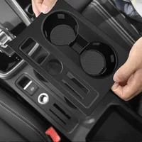 For Audi A3 8Y A3L A4L A5 8W6 Q5L Q3 8U 2017-2024 Auto Water Cup Holder Silicone Cover Protective Pad Car Interior Accessories