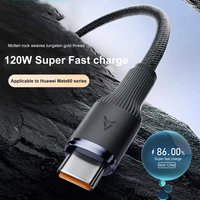 120W High Quality Charging Cable Fast Charging Cable Type C For Oneplus Xiaomi Samsung Realme Mobile Phones High Speed Data Cord