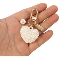 Elegant Pearl Keychain,Pearl,Keychain,Pendant,DIY,Car Keys,Accessories for Women, Stylish gift