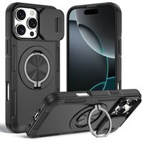 Anti-Drop Best Protective Case for Iphone 17 Pro Max 16 15 Plus 12 13 14 Pro Max Iphone17 Wireless Charging Magnetic Ring Holder