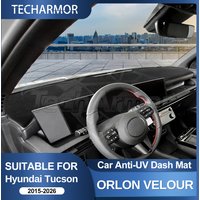 For Hyundai Tucson 2015-2026 Dashboard Cover Sunshade Protector Anti Glare UV Protection Pad Car Interior Decoration Accessories
