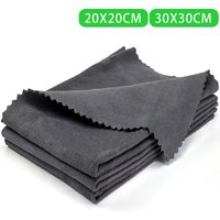 Microfiber Gun Cleaning Cloths Wipes 12x12'' 8x8'' Weapon Cleaning Polishing Rags with Silicon Lint Free Reusable Cleaner Towels