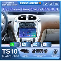 For Citroen Xsara Picasso 1999-2010 Car Radio Carplay Multimedia Player Screen GPS Navigation Android Auto Video Wifi No 2din 2K