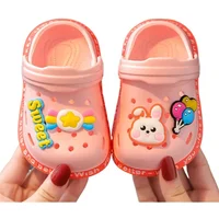 Summer Children Garden Slippers Shoes Boys&Girls Beach Sandal Kids Lightweight Breathable Cute Cartoon Slip Baby Slippers