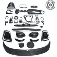 Full Carbon Fiber Cover Kit for 500 Abarth 595 Universal Sticker Accessories