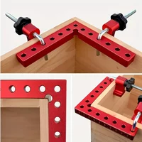 120/140mm Right Angle Fixing Clip 90 Degree L-shaped Auxiliary Fixture Positioning Panel Fixing Clip Woodworking Clamping Tool image 4