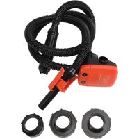 Fuel Transfer Pump Electric Oil Extraction Pump High Speed Siphon Battery Operated Canister Pump with 3 Size Adapters