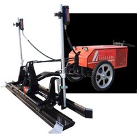 Automatic 2.5M Concrete Laser Screed Machine High Efficiency Concrete Screeding Laser Levelling Screed Machine 200 Sqm/h Poland