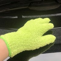 Colored Microfiber Dusting Gloves Coral Fleece Fabric Elastic Breathable Easy To Clean Dust From Car Boat Plant Surfaces Home