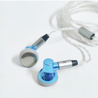 LUN SHENG Yunling 14.2mm Flat-Head Plug Wired Headphones Silver Plated Cable Head MMCX Interchangeable Cable