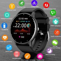 LIGE New Smart Watch Men Sports Fitness Watches Heart Rate Full Touch Screen Bluetooth Call 2026 New Ultra Light Smartwatch Men