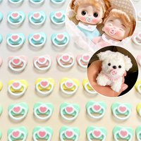Lovely Mini Doll Pacifier Play House Supplies Dummy Nipples For Doll Baby Dolls Kids Toy Baby Pacifier Accessories