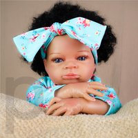 JOYORA Reborn Doll Newborn Baby Size Doll Fashion Doll High Quality Handmade Doll Soft Cloth Body Children Playmate Holiday Gift