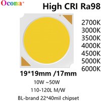 High CRI Ra98 COB LED Chip Array 030 SDCM3 19*19mm-17 10W 20W 30W 50W Warm White Chips Lamp SpotLight Downlight Accessories