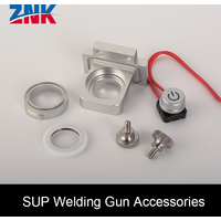 ZNK SUP Laser Hand-held Welding Gun Parts Collet Fixed Plate Link Components For Chaoqiangweiye Fiber Laser Welding Gun