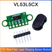 VL53L5X V2 Laser Ranging Sensor Module TOF Wide Field Time of Flight Multi Area VL53L5CX with Cover