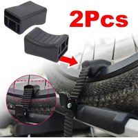 Bicycle Frame Protection Pad with Steel Ring & Cushion - Wheel Adapter Straps for Thule Roof Racks 599/598/591/568/564/561/532