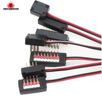 208mm Y Type Extended Line Extension Lead Wire Cable For Futaba Jr Y Harness Servo Lead Extension For Rc Car/helicopter/ship