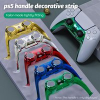 Camouflage Controller Joystick Handle Decorative Strip Accessories for PS5 Gamepad Handle Decoration Strip Gamepad Shell Cover