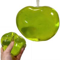 Simulation Green Apple Fidget Toy Soft Squeezable Fruit Toy For Stress Relief And Relaxation Creative Stress Ball Birthday Gifts