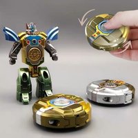 Innovative Robot Transformable Fidget Spinner Creative Hand Spinner Stress Relief Sensory Gadget Portable Desk Toy for Adults