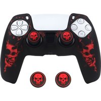 Silicone Cover with 2 Thumb Grips For PS5 Controller Soft Skin Case Anti-Slip Shockproof Dustproof Covers Accessories for PS5