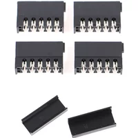 10pcs/lot Black IDE HDD Sata Power Connector Puncture With Copper Core For Hard Disk