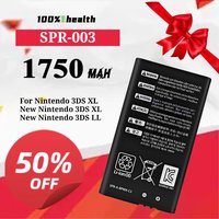 SPR-003 1750mAh Game Console Battery for Nintendo 3DS XL Lithium Rechargeable Battery