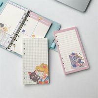 A6 45 Sheets Leaf Notebook Refill Spiral Binder Inner Page Budget Page Weekly Monthly Inside Paper Stationery