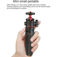 Mini Extendable Tripod, Portable Tabletop Stand for Phone/Camera/Light/Mic/GoPro – Adjustable Stable Holder, 1/4" Screw Mount