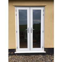 Modern Hinged Door Soundproof Hurricane Proof Thermal Break Casement Doors Tinted Glass Aluminum Door for Residential House