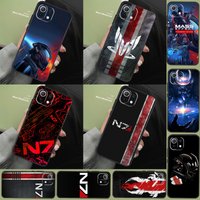 N7 Mass Effect Case For Xiaomi 13 14 15 Ultra 11T 12T 13T 14T Pro POCO X7 Pro X3 X5 F5 F6 M6 X6 Pro Cover