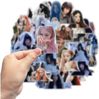 500Pcs Waterproof Decorative Stickers DIY KPOP Merch Unique Kpop Album Prints For Phone Case Cup Decor