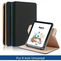 Universal For 6" inch eBook Case For Bigme B6 MeeBook M6 M6C Case 6 Inch Case Degree Rotating Elastic Band Close Handheld Cover