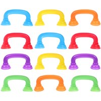 12Pcs Kids Whisper Phones Speech Learning Handset Simulation for Toddlers Classroom Homeschool Sensory Speech Development Phone