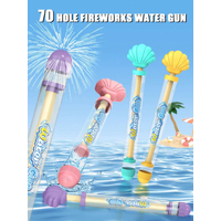 Fireworks Water Gun Toy Gift Straight Tube Children Adults Summer Swimming Pool Toys Outdoor Fun Shell Watergun Fight Props