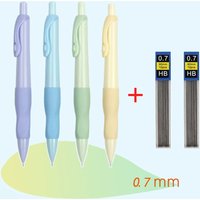 Mechanical Pencil Set 0.5/0.7mm HB Black Lead Refill Cute Art Drawing Painting Automatic Pencil Office School Supplies