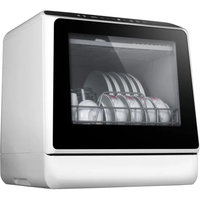 Mini desktop dishwasher, fully automatic, portable, compact dishwasher, household dishwasher GN093TB