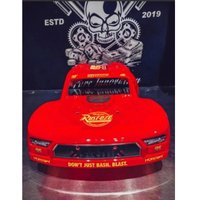Lightning McQueen Red Painted Body Shell for 1/7 ARRMA Mojave RC Car,Stickers Included,Self DIY Installation,Upgrade Accessories