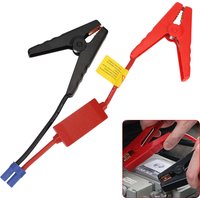 Universal Emergency Battery Jump Cable Clamps Jump Starter Alligator Clip With EC5 Plug Connector 12V For Car Trucks