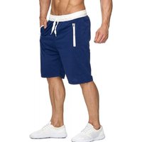 Summer Men's New Beach Shorts Sports Short Pants comfortJogging Breathable Shorts Men Zipper Pockets Loose Running Sports Shorts
