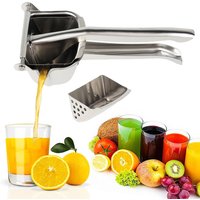 Neue Edelstahl Zitronen presse Zitrus presse Handpresse Hochleistungs-Hand presse Limetten presse Saft presse Orange