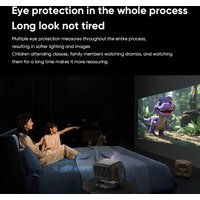 JMGO N5S Pro Triple Color Laser Projector 3400 CVIA Brightness Dolby HiFi 4K 40000:1 Dynamic Contrast for Home Cinema Gaming
