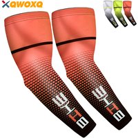 1 Paar professionelle Sport-UV-Sonnenschutz, kühlende Kompressionsärmel, Armstulpen, coole Ellenbogenstütze für Männer und Frauen, Radfahren