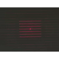 5pcs/pack DOE 7 Parallel Lines Optical Diffraction Element Grating Lens