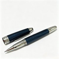 Luxuris Writers Thomas MB Gel Pen Limited Edition 149 Piston Fountain Pen 4810 M 0.7MM Sky Blue Metal Popular Ballpoint Pens